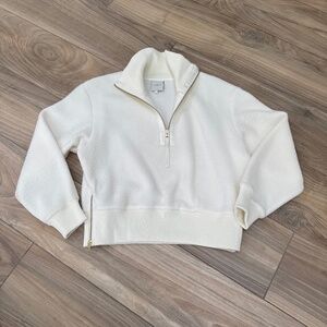Varley Roselle Fleece Half Zipped pullover!